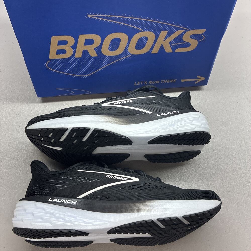 Brooks Launch 12 Women’s Running Sneakers Black/Gray/White size 6 Women’s